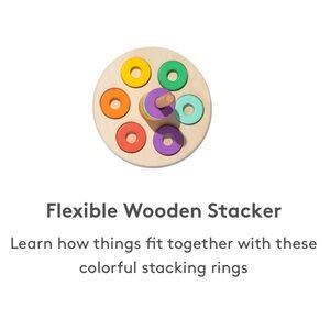 Lovevery Flexible Wooden Stacker